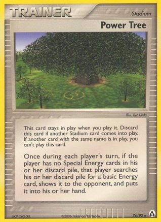 Power Tree 076 - Reverse Holofoil Legend Maker - Uncommon