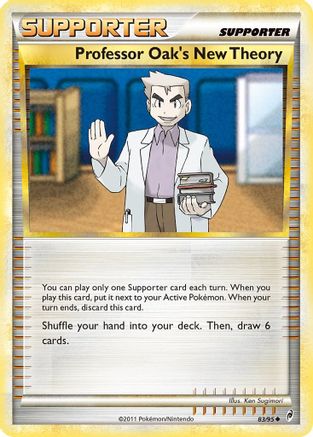 Professor Oak's New Theory 083/95 - Reverse Holofoil Call of Legends - Uncommon