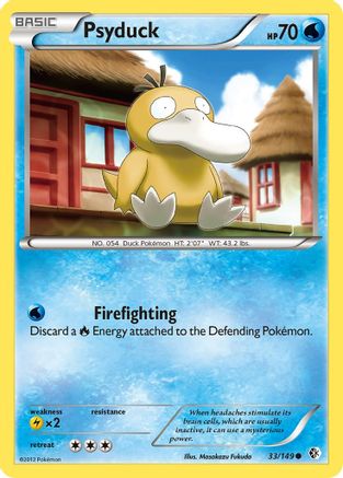 Psyduck (33) 033/149 Boundaries Crossed - Common
