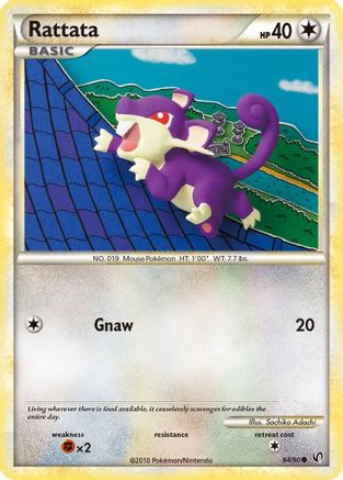 Rattata 064/90 Undaunted - Common