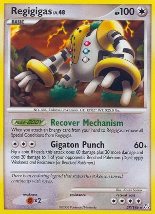 Regigigas (37) 037 Legends Awakened - Rare
