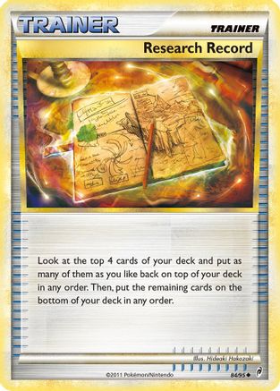 Research Record 084 Call of Legends - Uncommon