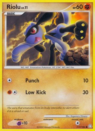 Riolu 117/146 Legends Awakened - Common