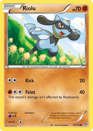 Riolu (76) 076 Plasma Storm - Common