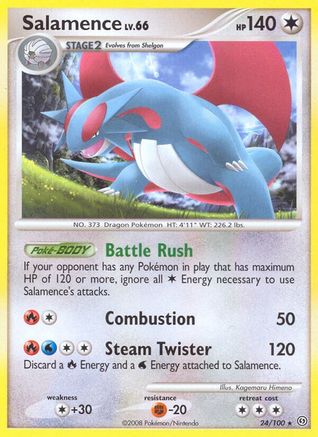 Salamence 024 Stormfront - Rare