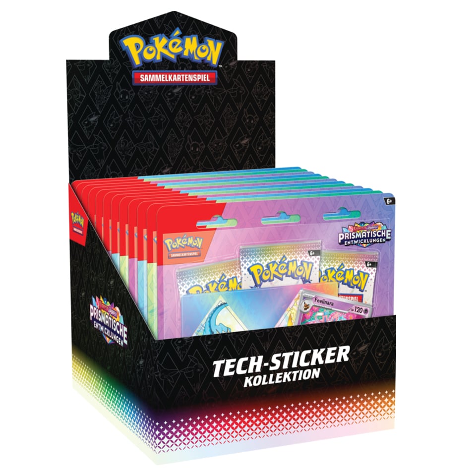 Prismatic Evolutions Tech Sticker Sealed Display (12)