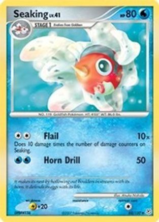 Seaking 062 - Reverse Holofoil Diamond and Pearl - Uncommon