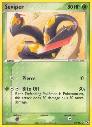 Seviper 020 Emerald - Rare