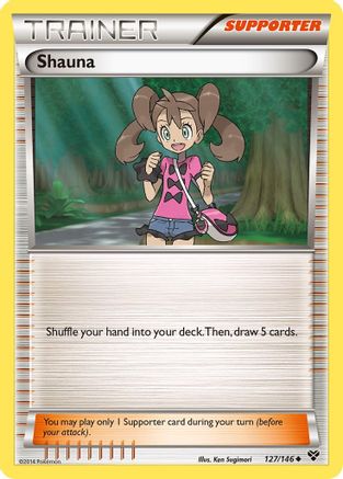 Shauna 127 XY Base Set - Uncommon