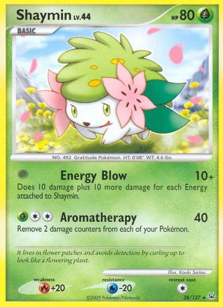 Shaymin (38) 038 Platinum - Rare