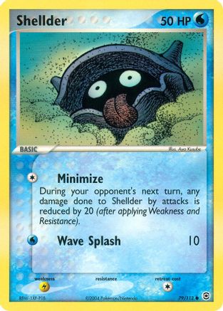 Shellder 079 FireRed & LeafGreen - Common