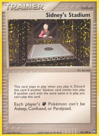 Sidney's Stadium 082 - Reverse Holofoil Power Keepers - Uncommon
