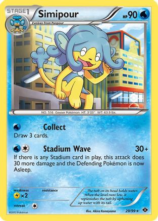 Simipour 029 - Reverse Holofoil Next Destinies - Rare