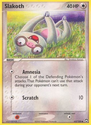 Slakoth 063/108 Power Keepers - Common