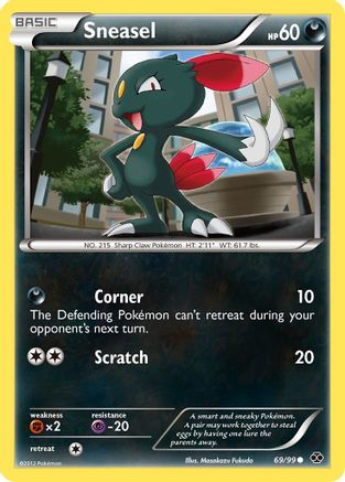 Sneasel 069/99 Next Destinies - Common