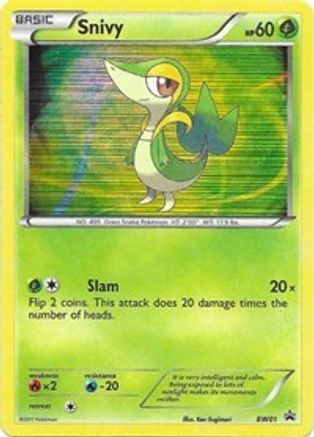 Snivy BW01 - Holofoil Black and White Promos - Promo