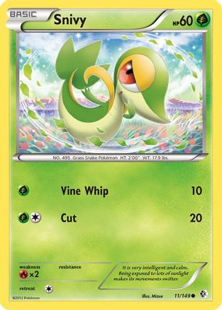 Snivy 011 Boundaries Crossed - Common