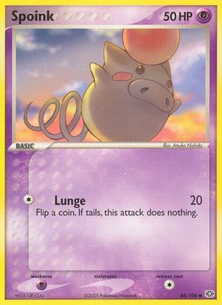 Spoink 066/106 Emerald - Common