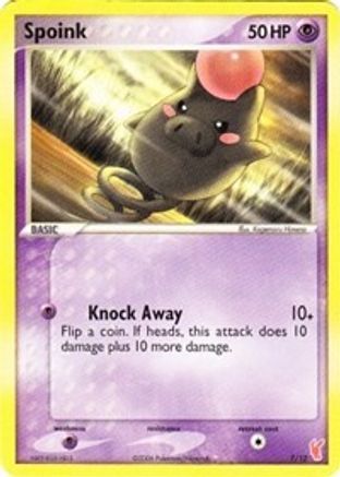 Spoink 007 EX Trainer Kit 2 Plusle & Minun - Common