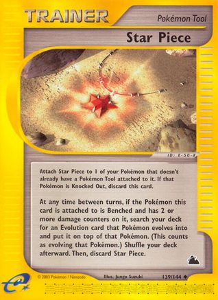 Star Piece 139 - Reverse Holofoil Skyridge - Uncommon