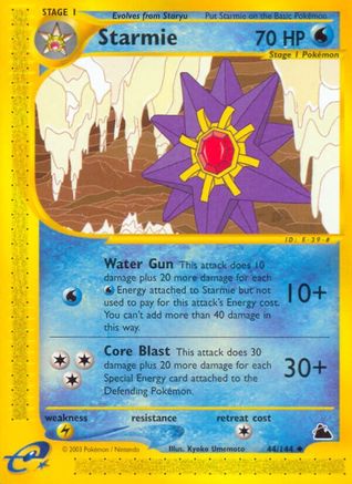 Starmie (44) 044 Skyridge - Uncommon