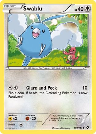 Swablu 103/113 Legendary Treasures - Common