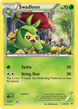Swadloon 002 - Reverse Holofoil Noble Victories - Uncommon