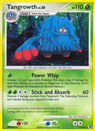 Tangrowth 010 - Holofoil Great Encounters - Holo Rare