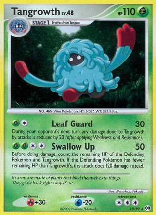 Tangrowth 010 - Reverse Holofoil Arceus - Holo Rare