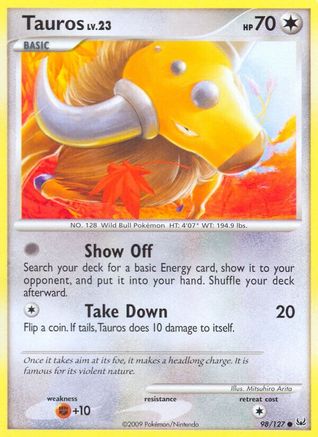 Tauros 098/127 Platinum - Common
