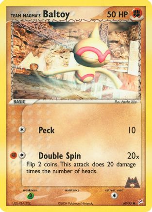 Team Magma's Baltoy 060/95 Team Magma vs Team Aqua - Common