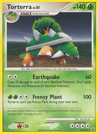 Torterra 030 Majestic Dawn - Rare