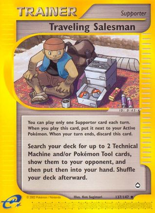 Traveling Salesman 137 Aquapolis - Uncommon
