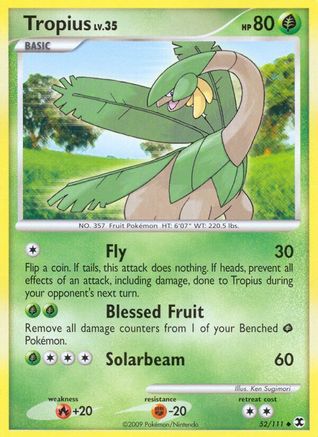 Tropius 052 Rising Rivals - Uncommon