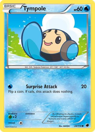 Tympole 024 - Reverse Holofoil Plasma Freeze - Common