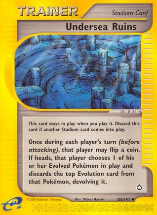 Undersea Ruins 138 Aquapolis - Uncommon