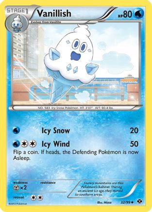 Vanillish 032 - Reverse Holofoil Next Destinies - Uncommon