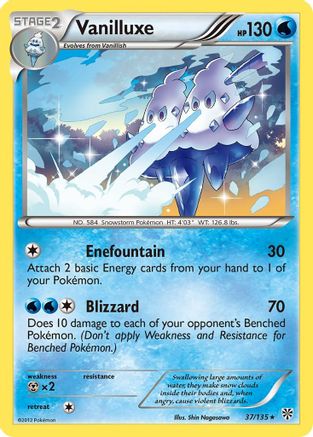 Vanilluxe 037 Plasma Storm - Rare