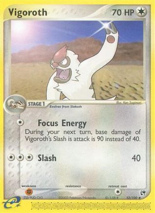 Vigoroth 052 Sandstorm - Uncommon