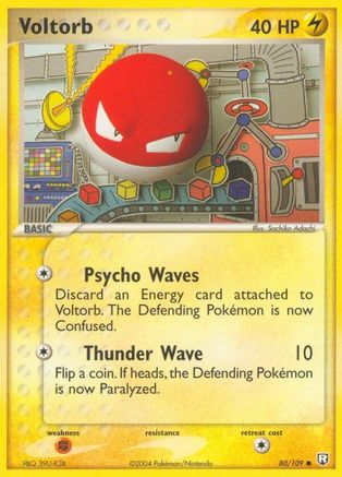 Voltorb 080/109 Team Rocket Returns - Common