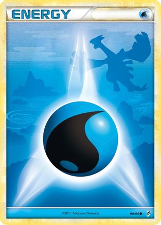 Water Energy 090 - Holofoil Call of Legends - Common