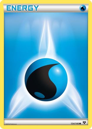Water Energy 134 XY Base Set - Common
