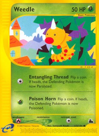 Weedle (115) 115 Skyridge - Common