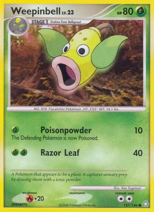 Weepinbell 127 Legends Awakened - Common