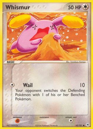 Whismur 082/101 Hidden Legends - Common