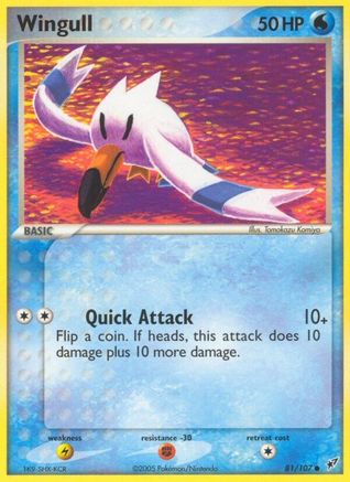 Wingull 081/107 Deoxys - Common