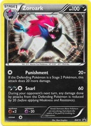 Zoroark BW19 - Holofoil Black and White Promos - Promo