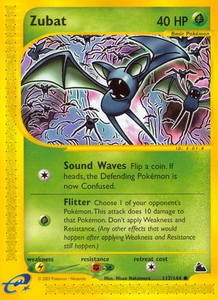 Zubat (117) 117 Skyridge - Common