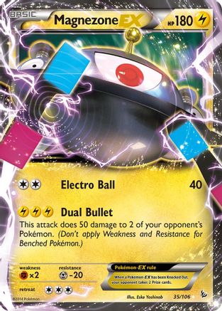 Magnezone EX 035/106 - Holofoil XY Flashfire - Ultra Rare