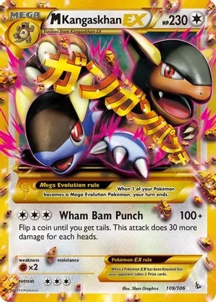 M Kangaskhan EX - 109/106 - Secret Rare